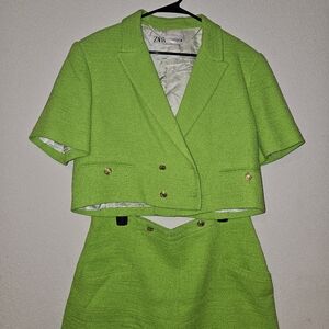 Zara Two Peace Suit Set with Shorts